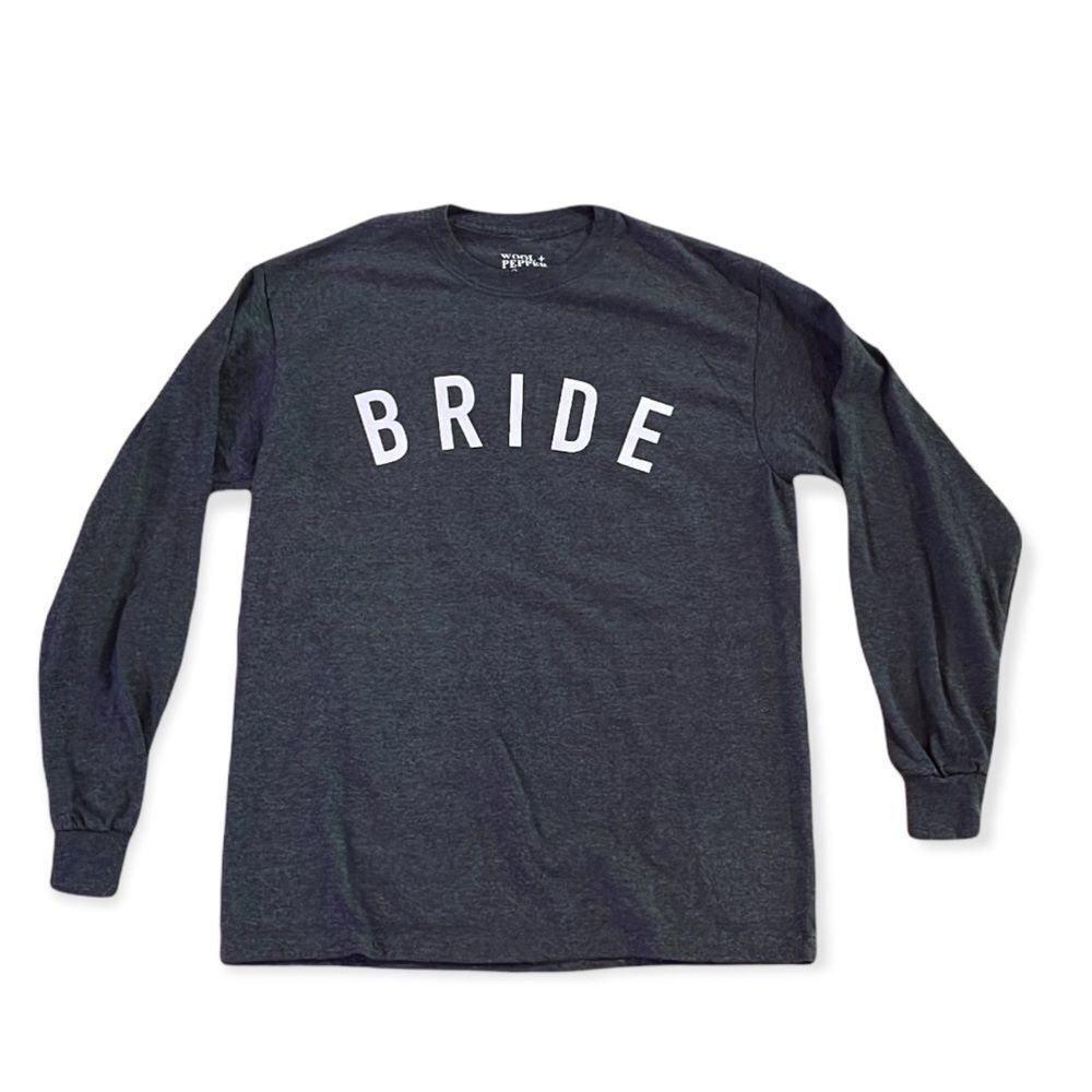 NWT Wool + Pepper Co. BRIDE Long Sleeve Tee